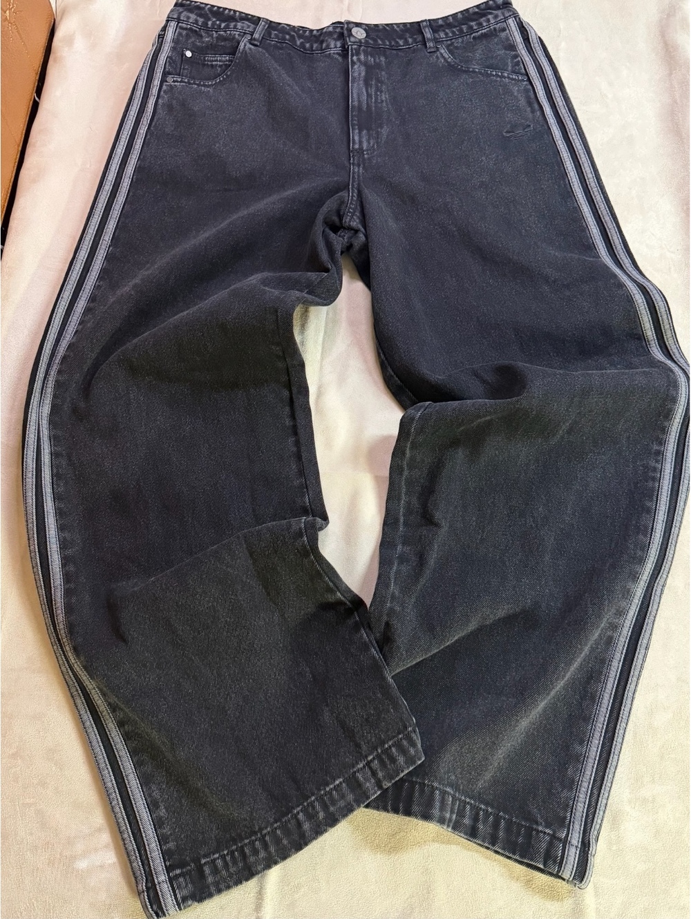 Adidas Originals Women Adicolor Denim 3S Jeans Size 3232